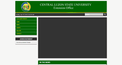 Desktop Screenshot of extension.clsu.edu.ph
