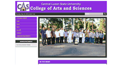 Desktop Screenshot of cas.clsu.edu.ph
