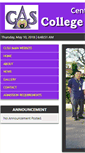 Mobile Screenshot of cas.clsu.edu.ph